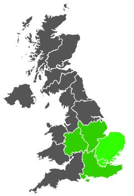 Click on a region for air pollution levels for 22/11/1984