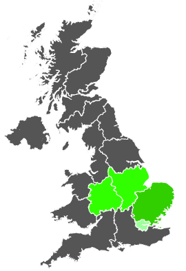 Click on a region for air pollution levels for 23/03/1983