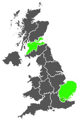 Click on a region for air pollution levels for 23/06/1978
