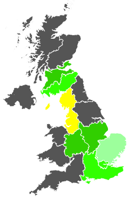 Click on a region for air pollution levels for 23/06/1986