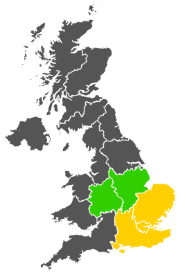 Click on a region for air pollution levels for 23/07/1984