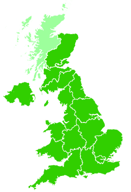 Click on a region for air pollution levels for 24/05/2005