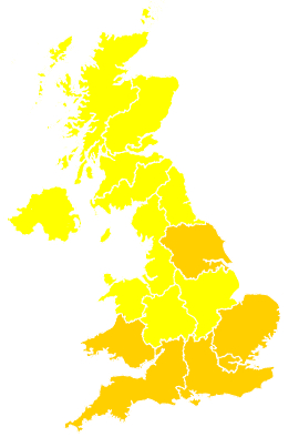 Click on a region for air pollution levels for 24/05/2008
