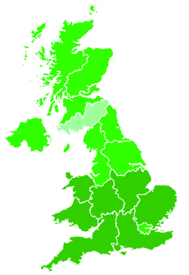 Click on a region for air pollution levels for 24/08/2025