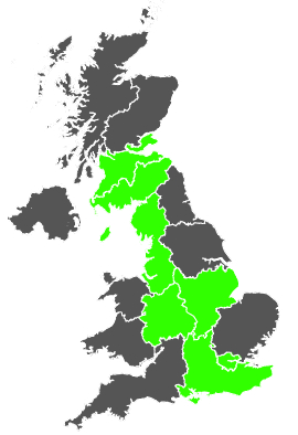 Click on a region for air pollution levels for 24/12/1986
