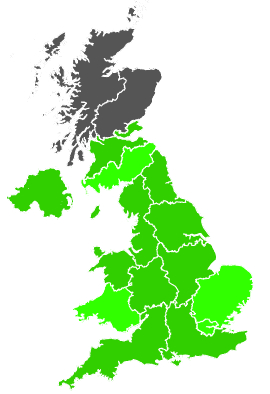 Click on a region for air pollution levels for 24/12/1993