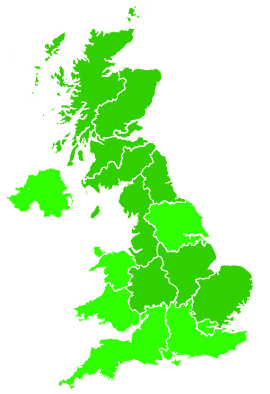 Click on a region for air pollution levels for 25/06/2016