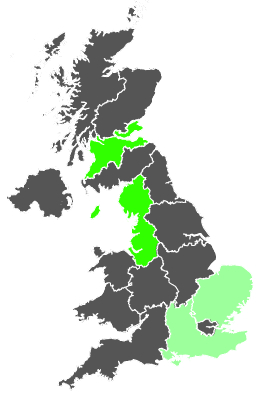 Click on a region for air pollution levels for 26/01/1987