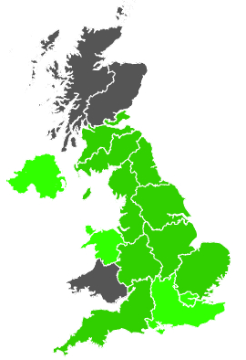 Click on a region for air pollution levels for 26/03/1991