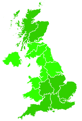 Click on a region for air pollution levels for 26/07/2007
