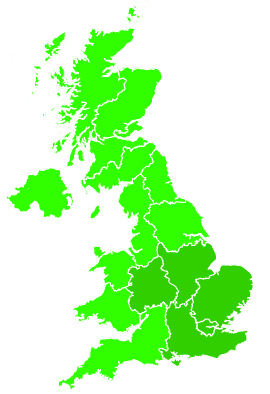 Click on a region for air pollution levels for 26/07/2024