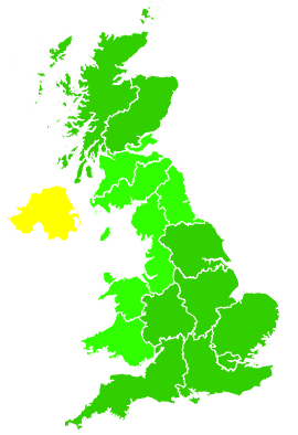 Click on a region for air pollution levels for 26/08/2017