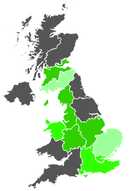 Click on a region for air pollution levels for 26/11/1986