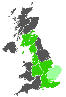 Click on a region for air pollution levels for 27/05/1986