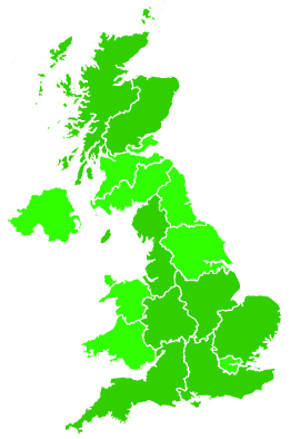 Click on a region for air pollution levels for 27/06/2016