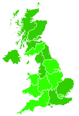 Click on a region for air pollution levels for 27/08/2011