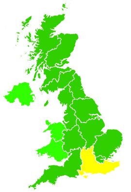 Click on a region for air pollution levels for 27/08/2016