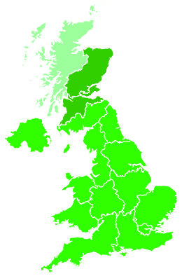 Click on a region for air pollution levels for 27/09/2004