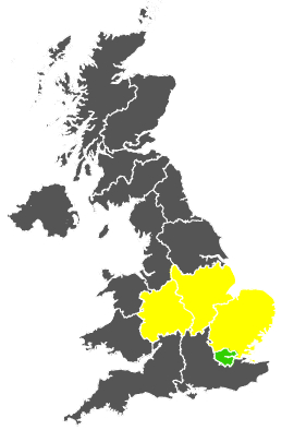 Click on a region for air pollution levels for 28/04/1984