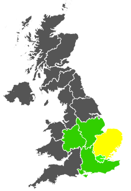 Click on a region for air pollution levels for 28/05/1984