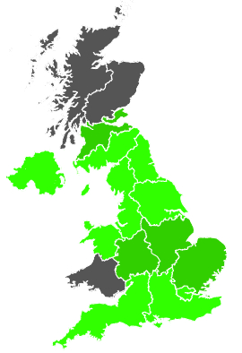 Click on a region for air pollution levels for 28/07/1989