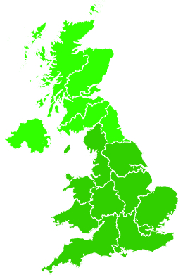Click on a region for air pollution levels for 28/07/2012