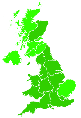 Click on a region for air pollution levels for 28/07/2015