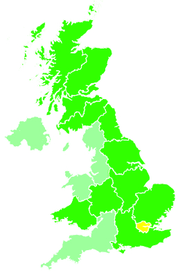 Click on a region for air pollution levels for 28/07/2026