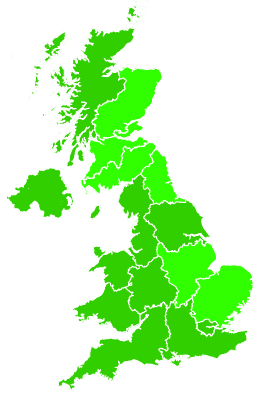 Click on a region for air pollution levels for 28/12/2006