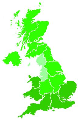 Click on a region for air pollution levels for 28/12/2021