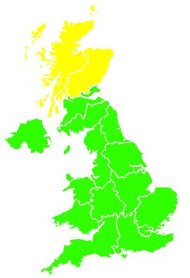 Click on a region for air pollution levels for 29/07/2018