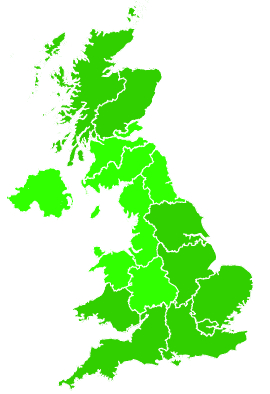 Click on a region for air pollution levels for 29/07/2023