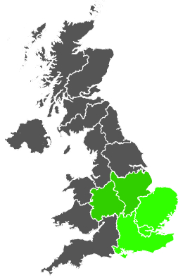Click on a region for air pollution levels for 29/11/1984