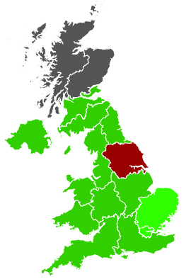 Click on a region for air pollution levels for 29/12/1993