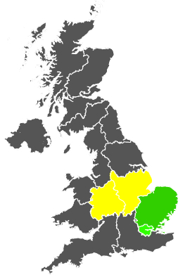 Click on a region for air pollution levels for 30/04/1984