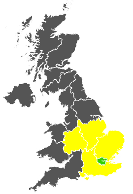 Click on a region for air pollution levels for 30/05/1984