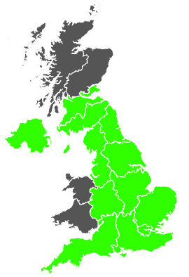 Click on a region for air pollution levels for 31/07/1989