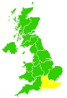 Click on a region for air pollution levels for 09/05/2022