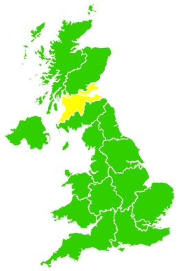 Click on a region for air pollution levels for 24/06/2019