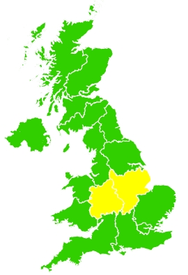 Click on a region for air pollution levels for 27/04/2024