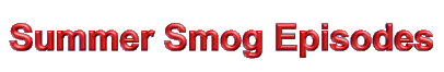 Summer Smog Episodes